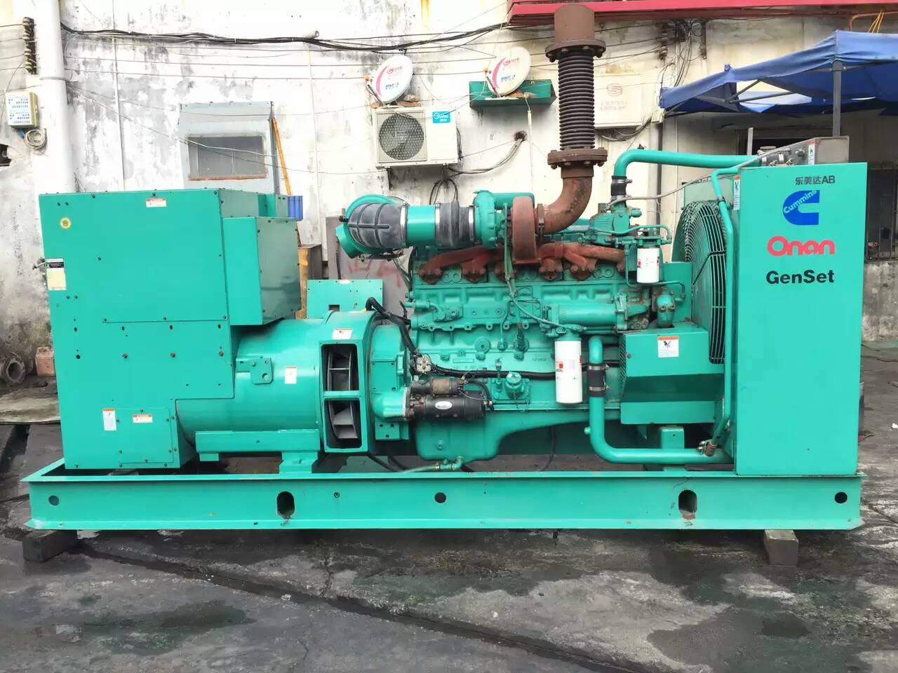 安远租赁发电机-柴油发电机不正常冒烟的原因